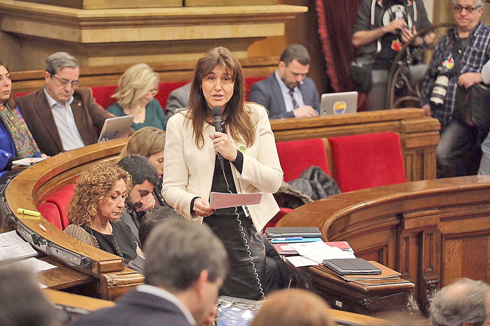 Laura Borràs se ha convertido en la musa del independentismo puigd