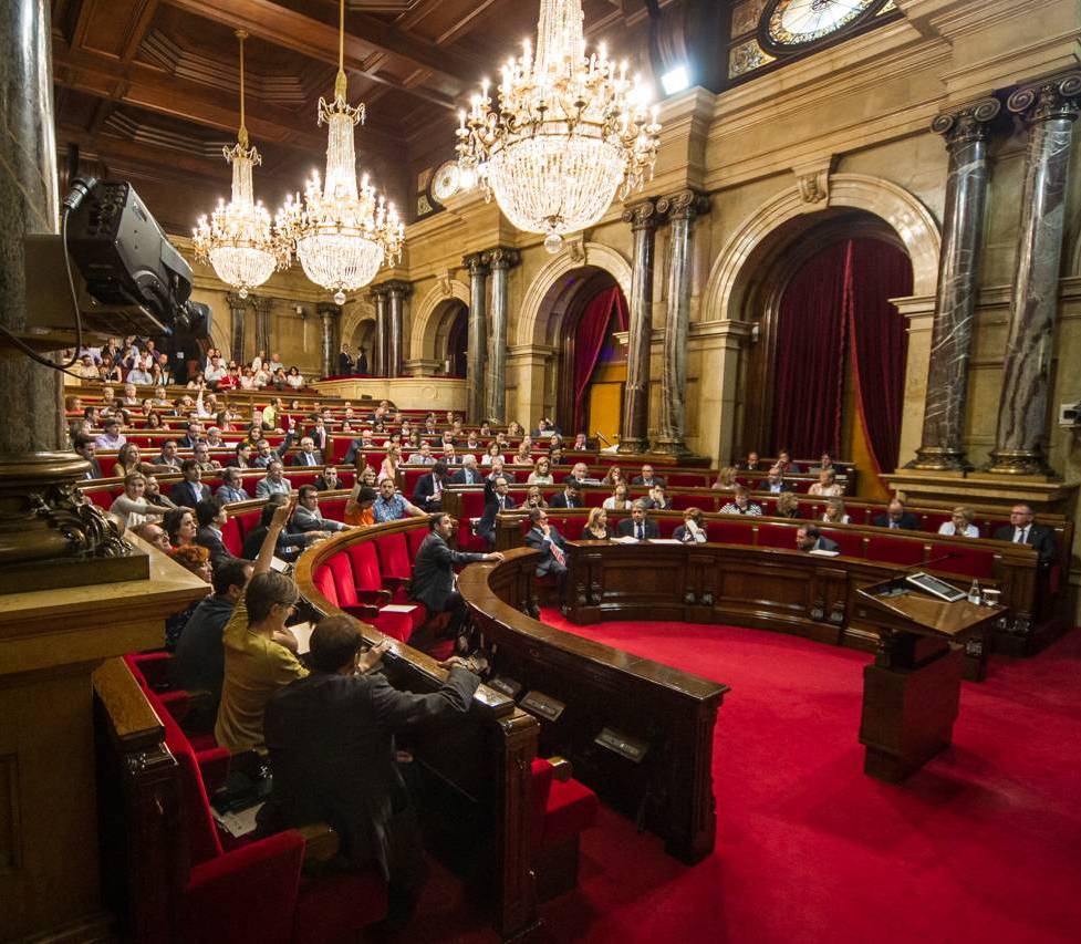 Votació de la moció al Parlament