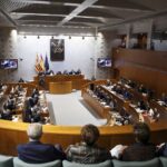 Sessió plenària de les Corts de l'Aragó