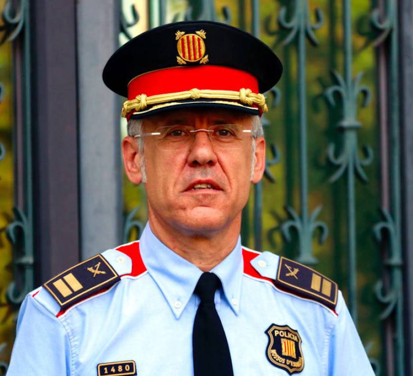 Miquel Esquius, cap dels Mossos