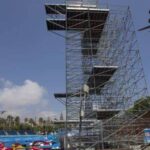 trampoli moll de la fusta