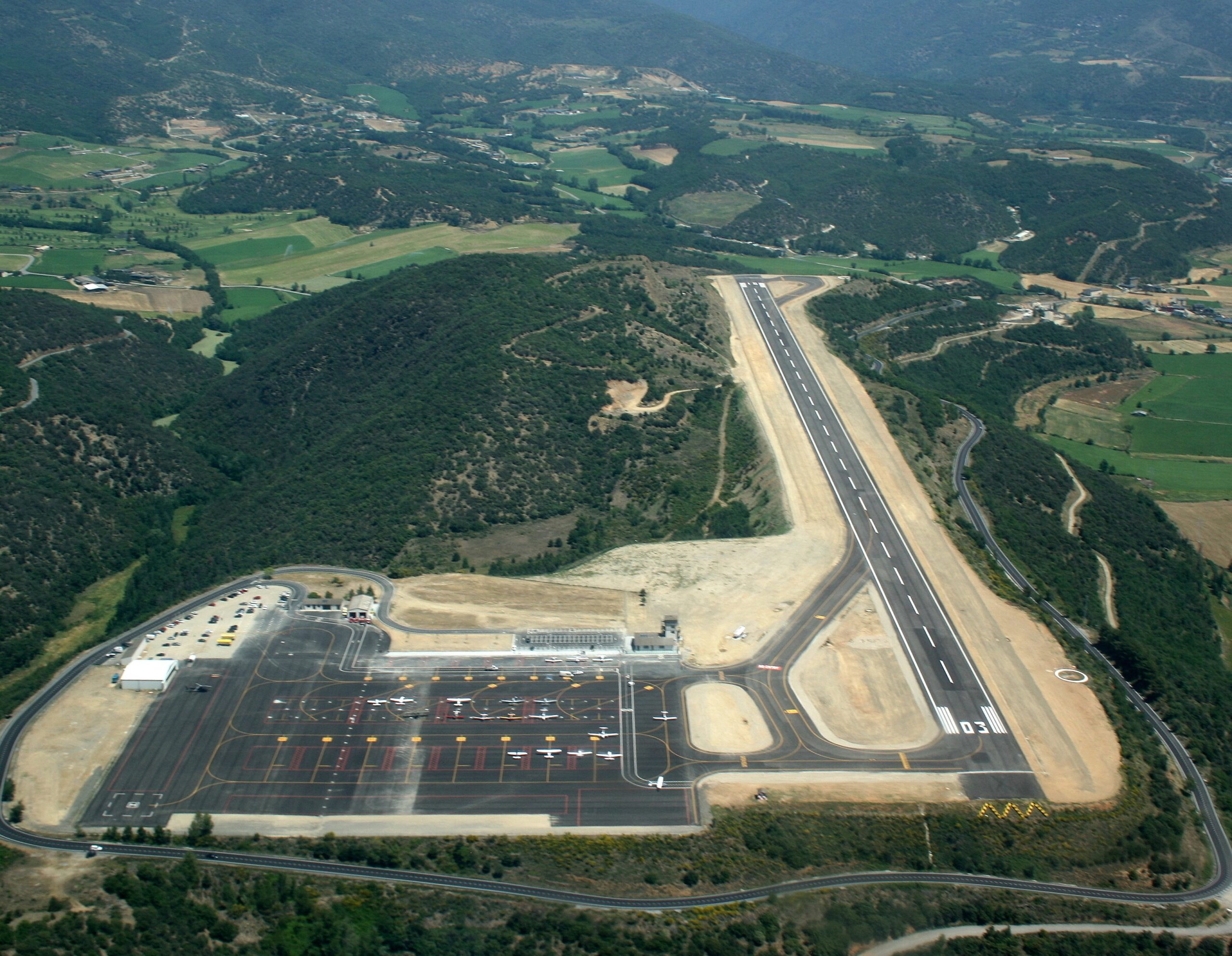 El aeropuerto de la Seu d'Urgell