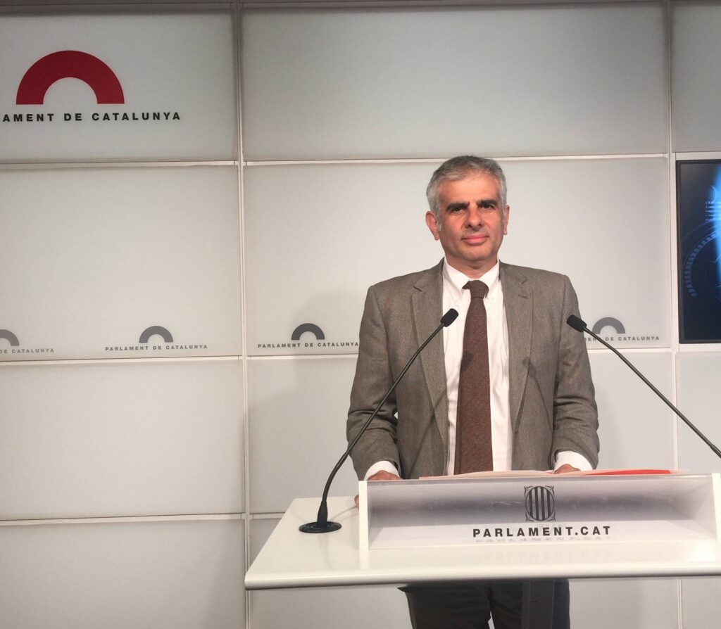 Carlos Carrizosa, de C's, al Parlament