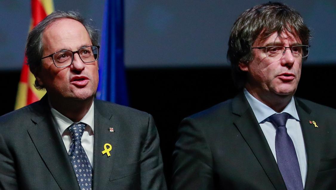 Quim Torra y Carles Puigdemont