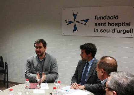 Conseller Comín i Albert Batalla