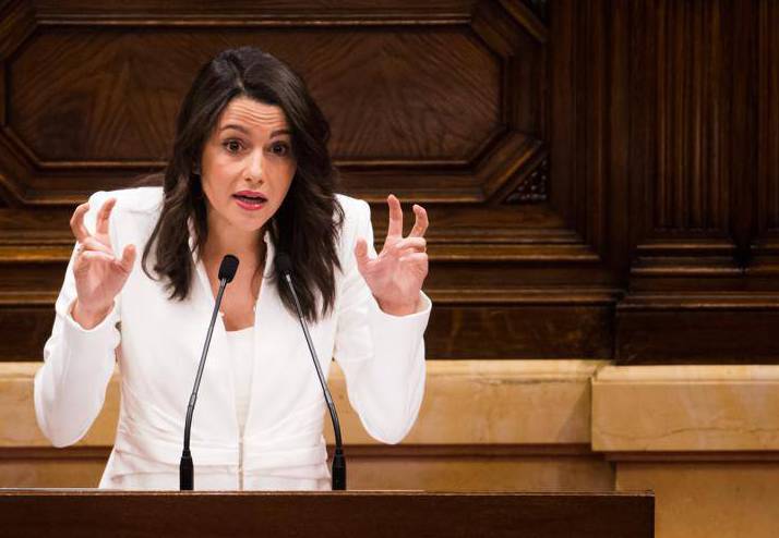 Inés Arrimadas discurs investidura Quim Torra