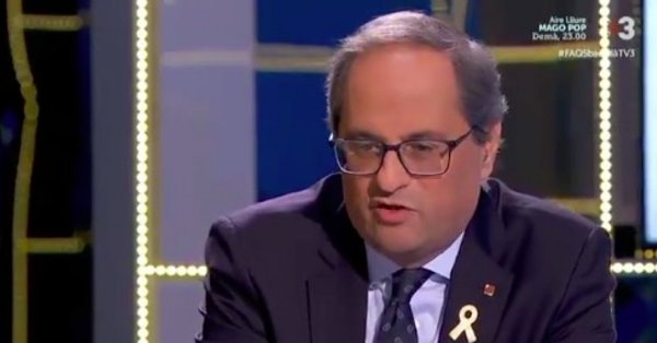 Quim Torra a TV3