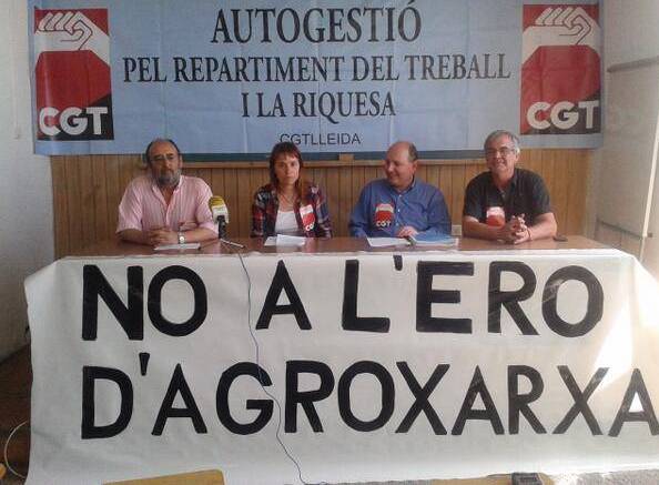 Convocatòria de la vaga a Agroxarxa