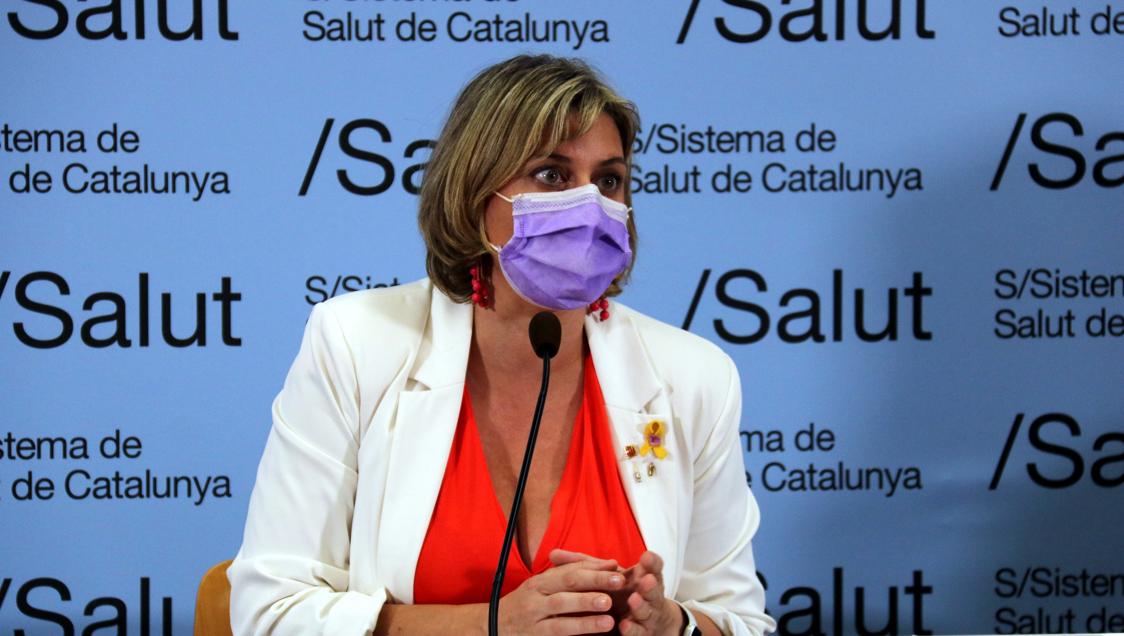 La consejera de Salud, Alba Vergés