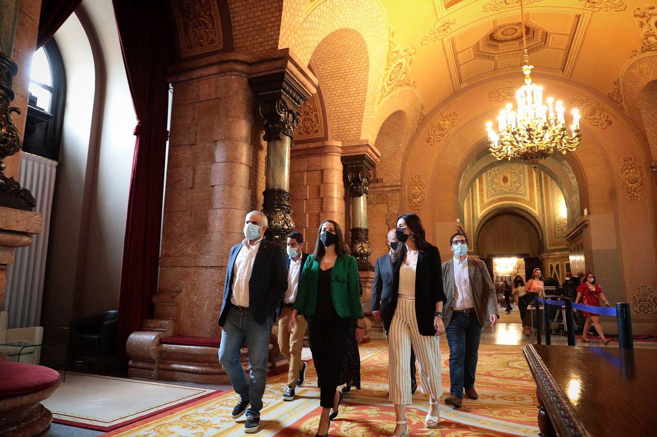 Inés Arrimadas y Carlos Carrizosa