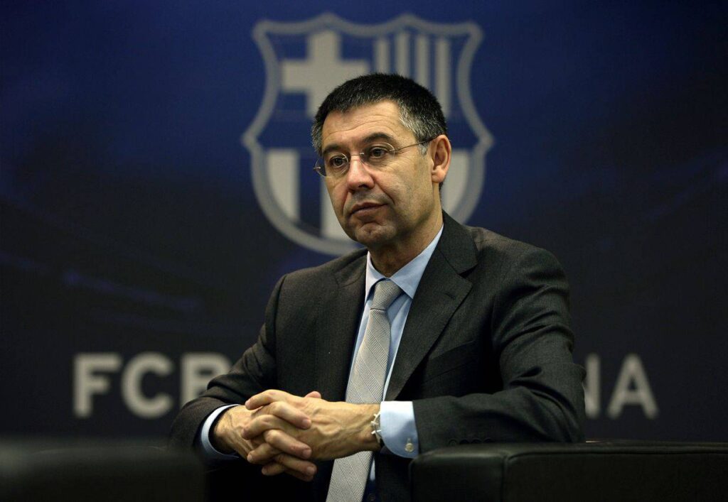 Josep Maria Bartomeu, presidente del Barça