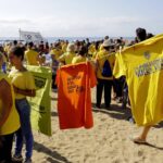 Protestes Barceloneta contra model turístic