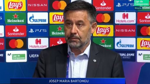 Bartomeu, en declaraciones posteriores a la derrota del Barça contra el Bayern de Munich