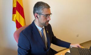 El consejero Bernat Solé