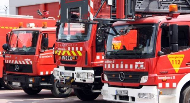 Camiones de Bomberos de la Generalitat