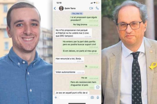 Conversa entre Torra i Vilallonga