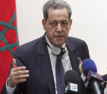 El ministre d'Interior de Marroc, Mohand Laenser