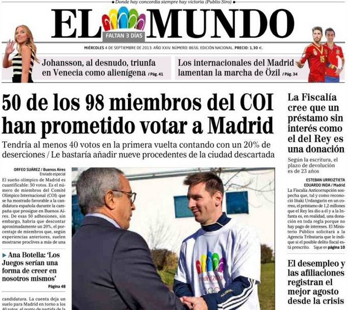 El Mundo 4/9/2013