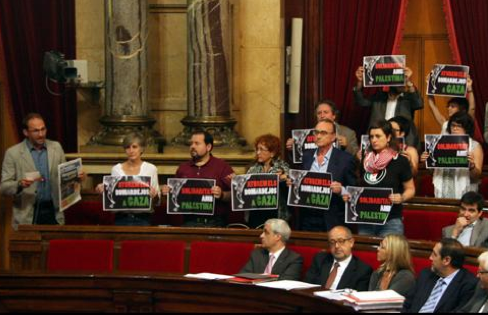 ICV EUiA al Parlament Gaza