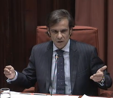 El director de Método3, Francisco Marco, al Parlament