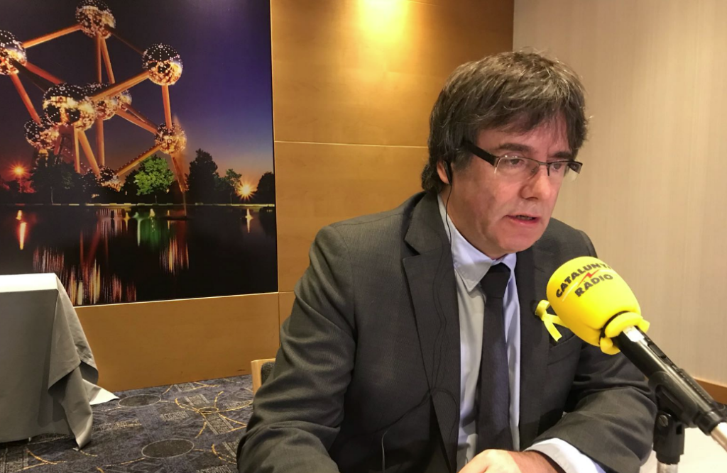 puigdemont catradio bruselas