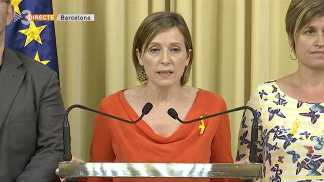 forcadell tv3 declaracio