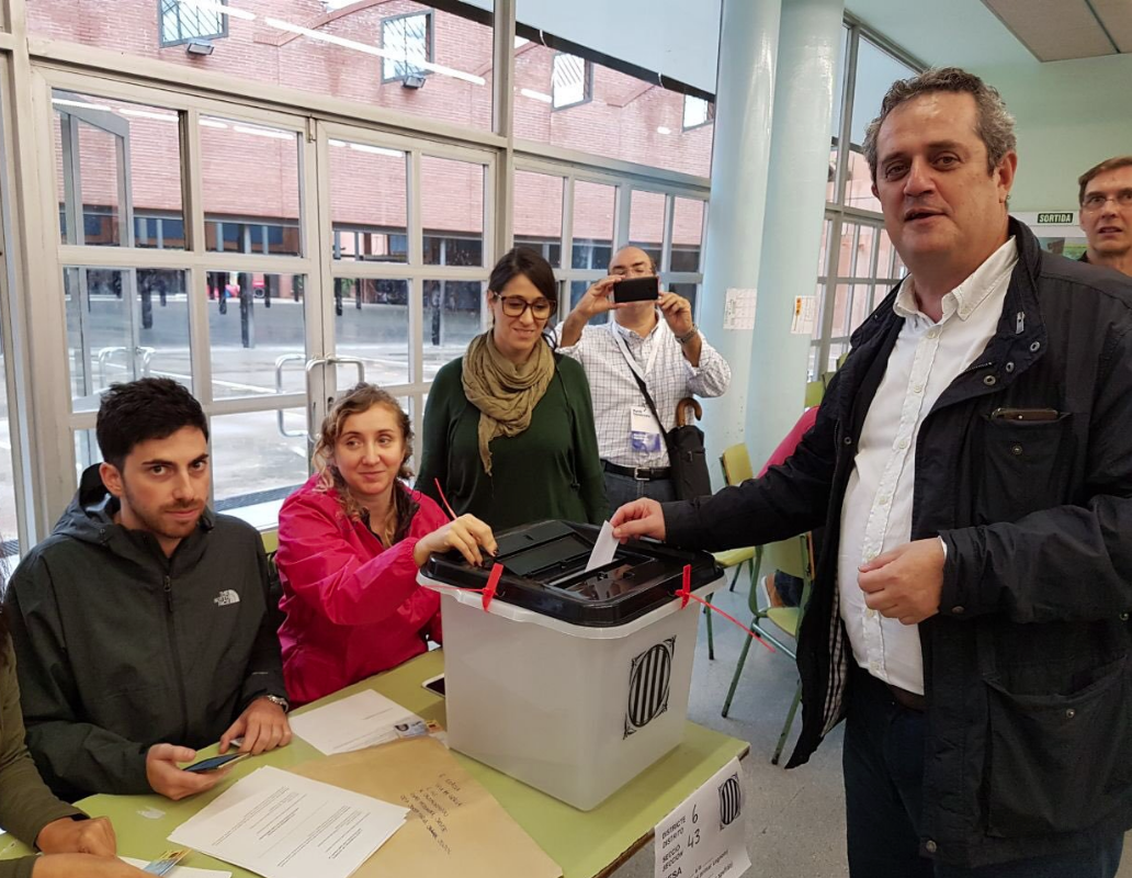 forn votant 1-O