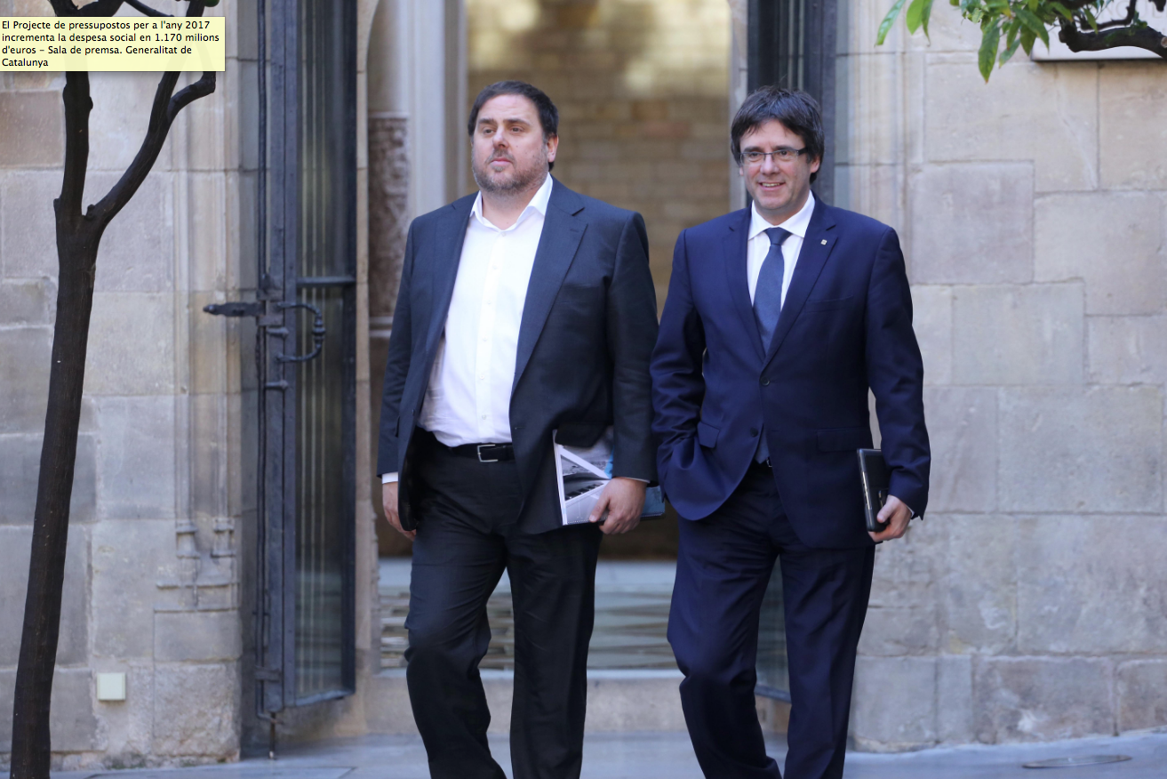 Oriol Junqueras i Carles Puigdemont