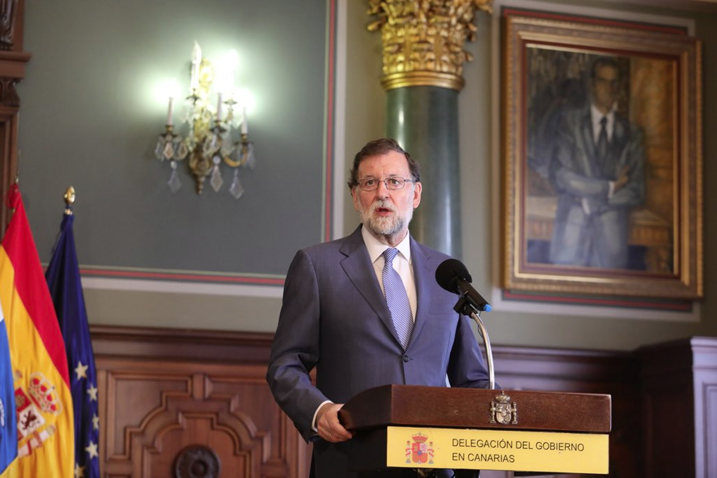 rajoy 2018 del gobierno canarias
