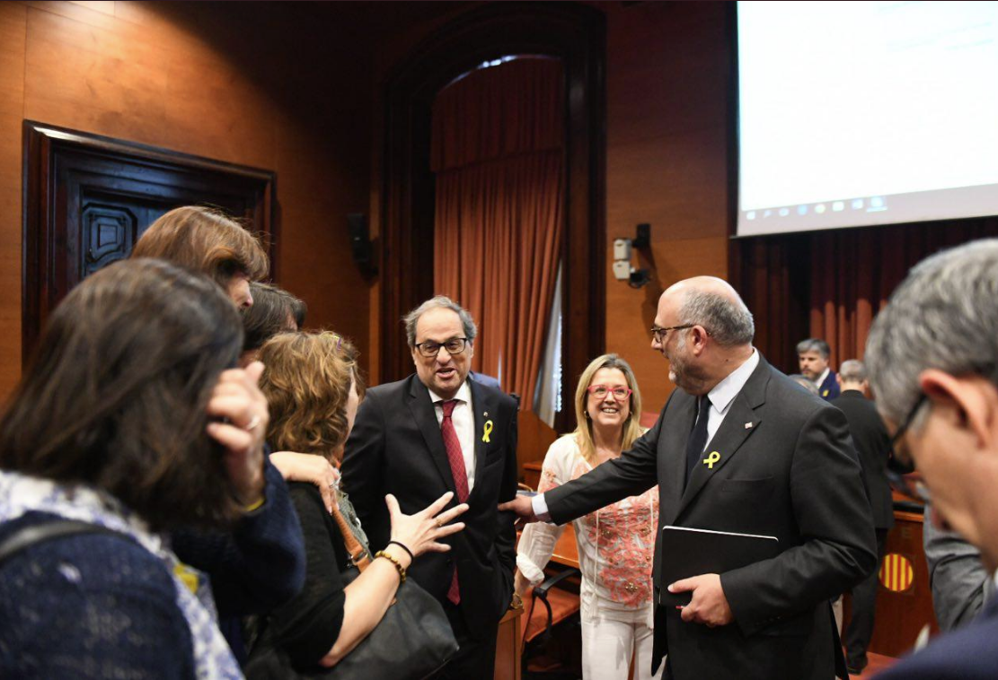 quim torra jxcat parlament