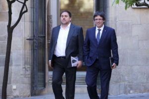 Oriol Junqueras i Carles Puigdemont