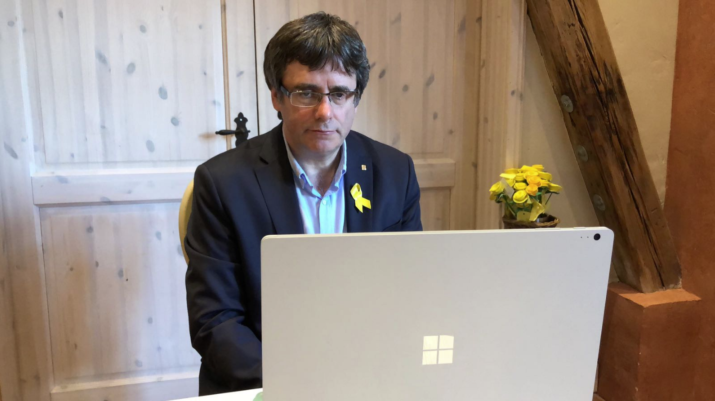 puigdemont videoconferencia crida