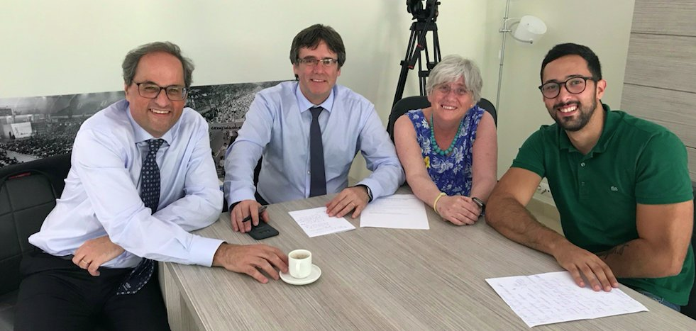 Torra, Puigdemont, Ponsatí i Valtònyc