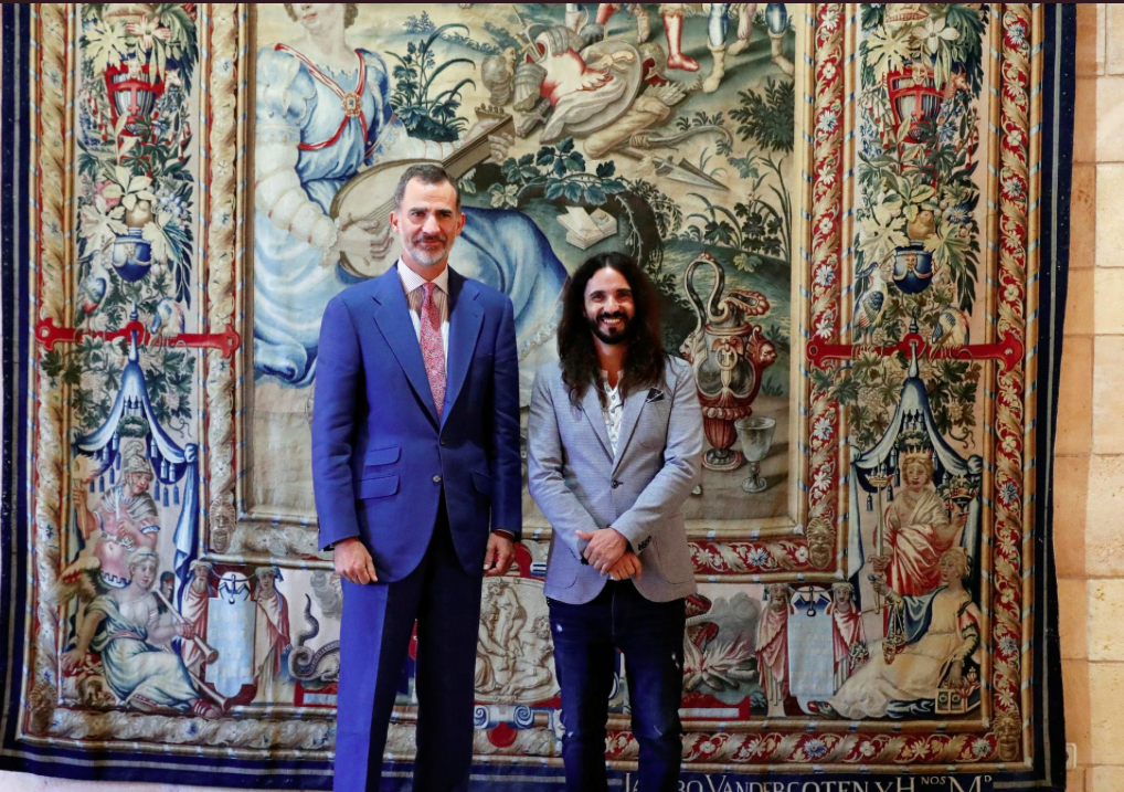 Felip VI amb Baltasar Picornell