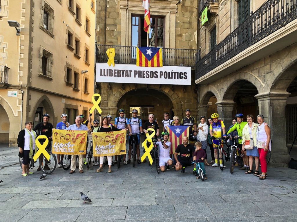 Acto de la ANC por la liberación de los políticos independentistas presos