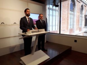 Roger Torrent i Josep Costa