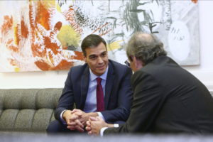 Pedro Sánchez i Quim Torra