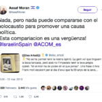 Moran carga contra el tuit de Artadi