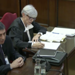 Trapero, declarando en el Supremo