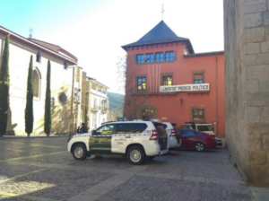 Operativo de la Guardia Civil en la Seu d'Urgell