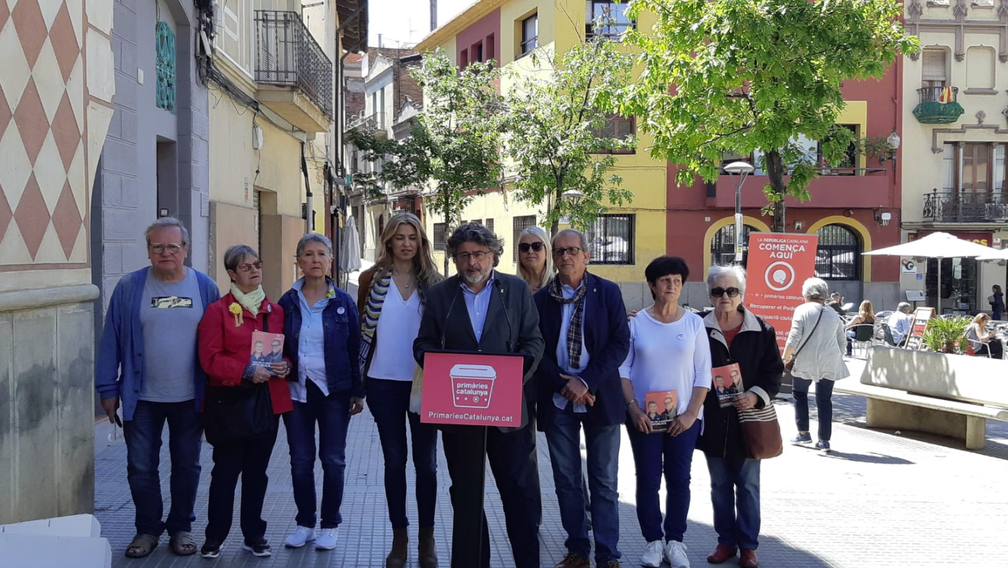 Comparecencia de Antoni Castellà en Molins de Rei
