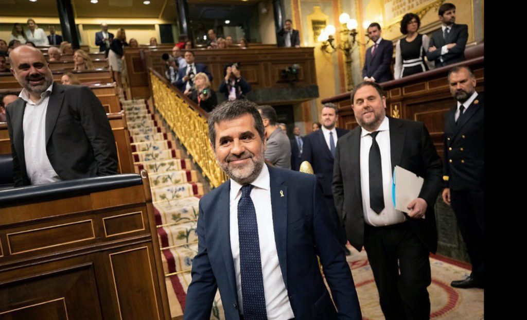 Jordi Sànchez en el Congreso