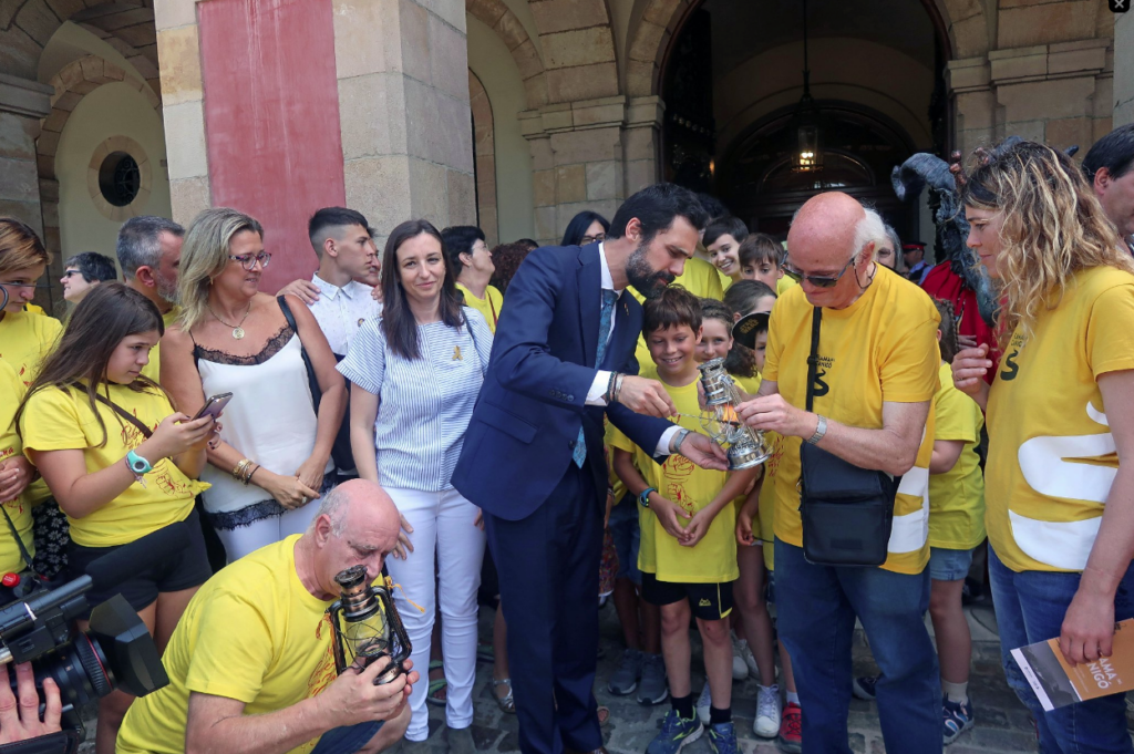 El presidente del Parlamento, Roger Torrent