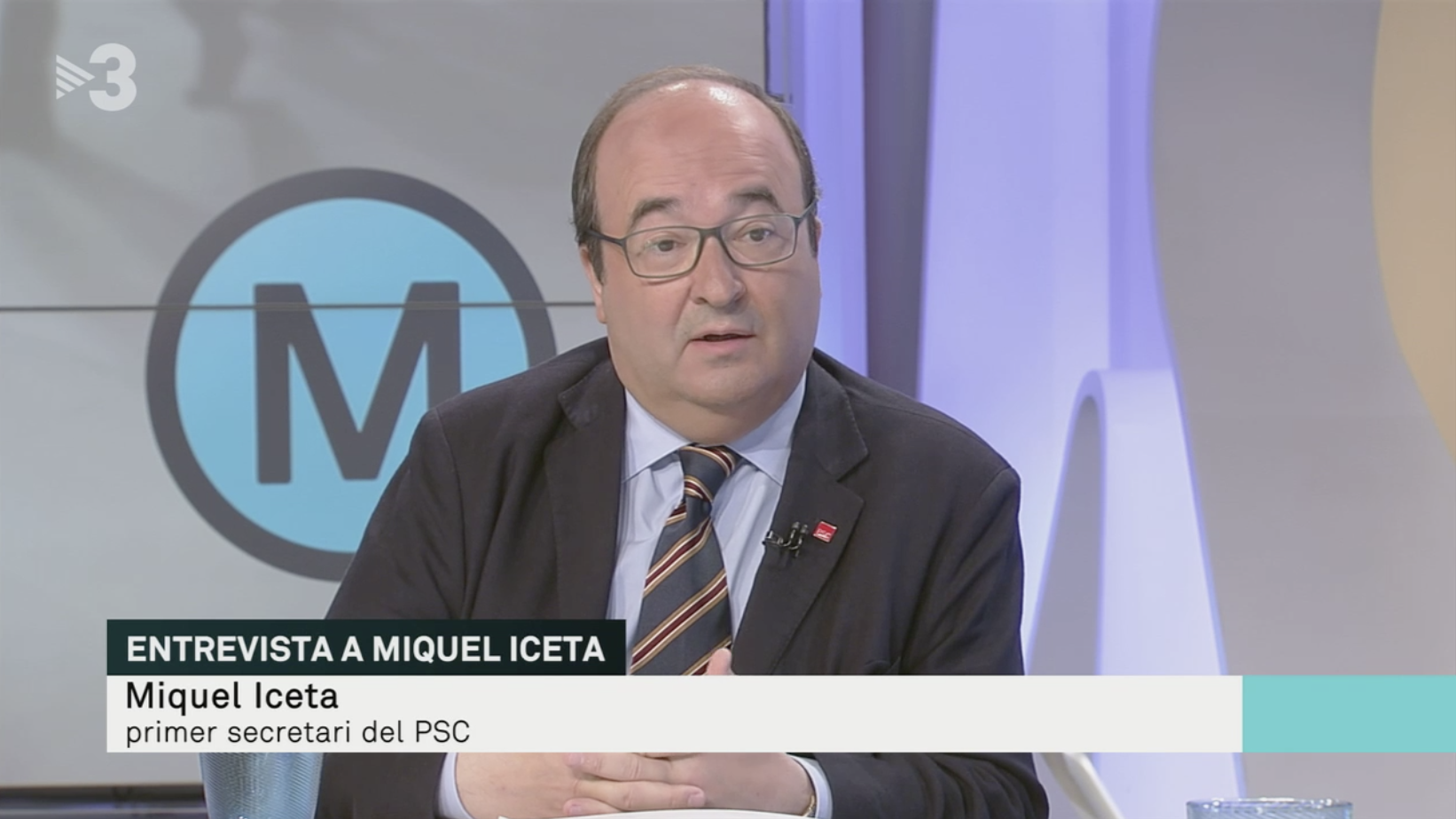 Miquel Iceta a TV3