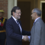 Mariano Rajoy y Toni Martí