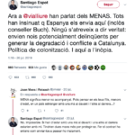 El tuit de Santiago Espot