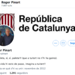 Roger Pinart, puigdemontista acérrimo