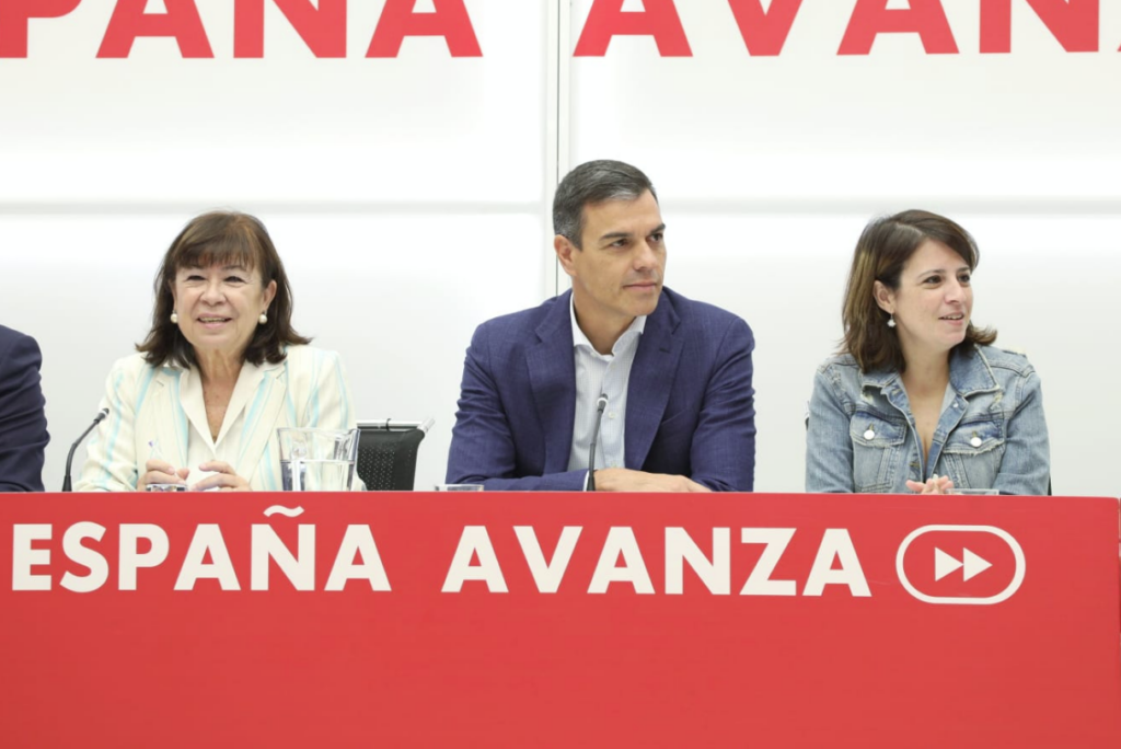 El presidente del gobierno en funciones, Pedro Sánchez