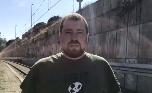 Albert Lameiro, de la CUP de Montcada