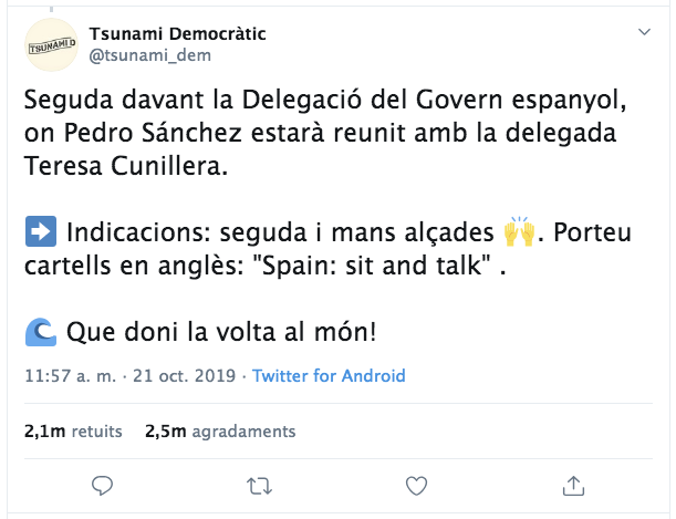 Tsunami Democràtic